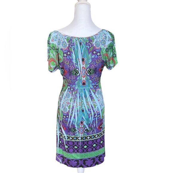 New print dress - Picture 2 of 3